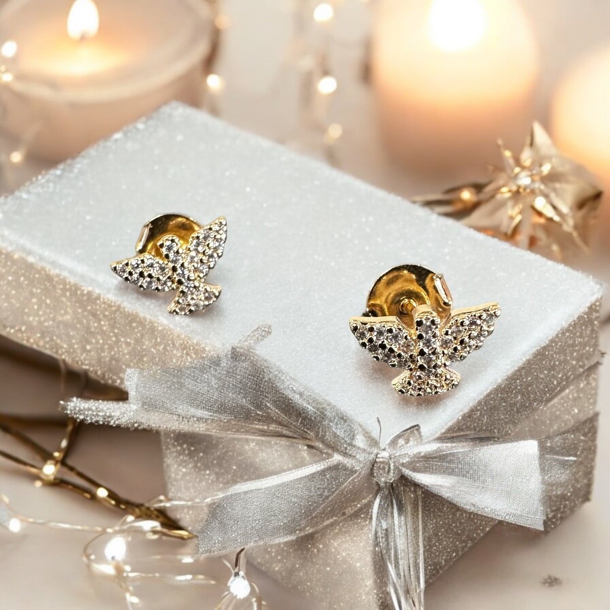 Brinco Espírito Santo Cravejado