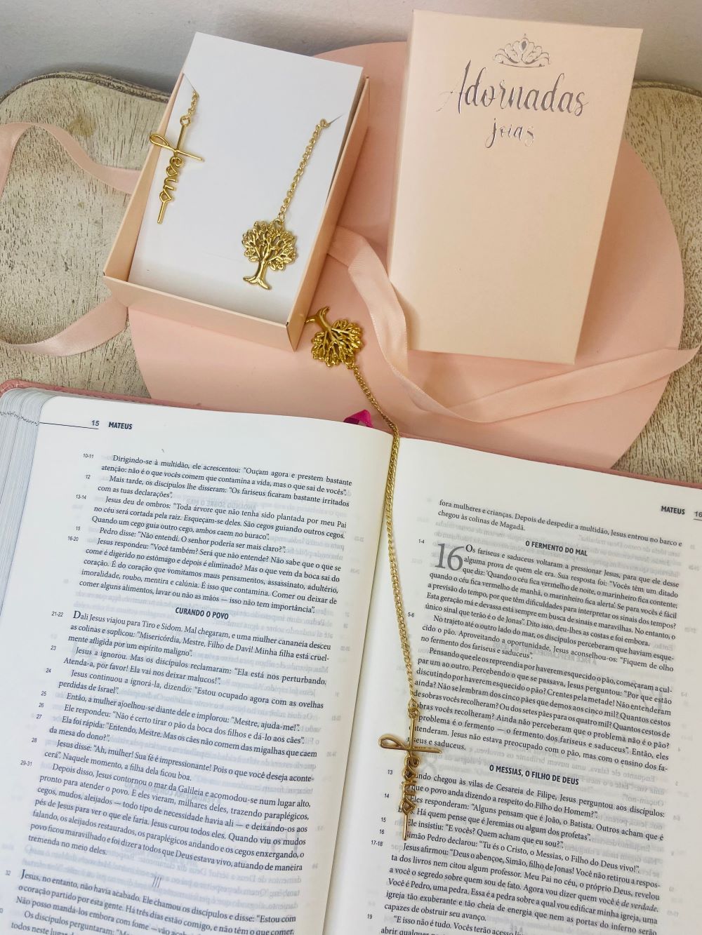 Marcador de Página Árvore da Vida