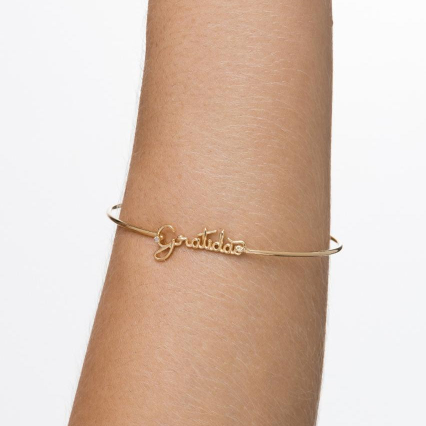 Bracelete Gratidão