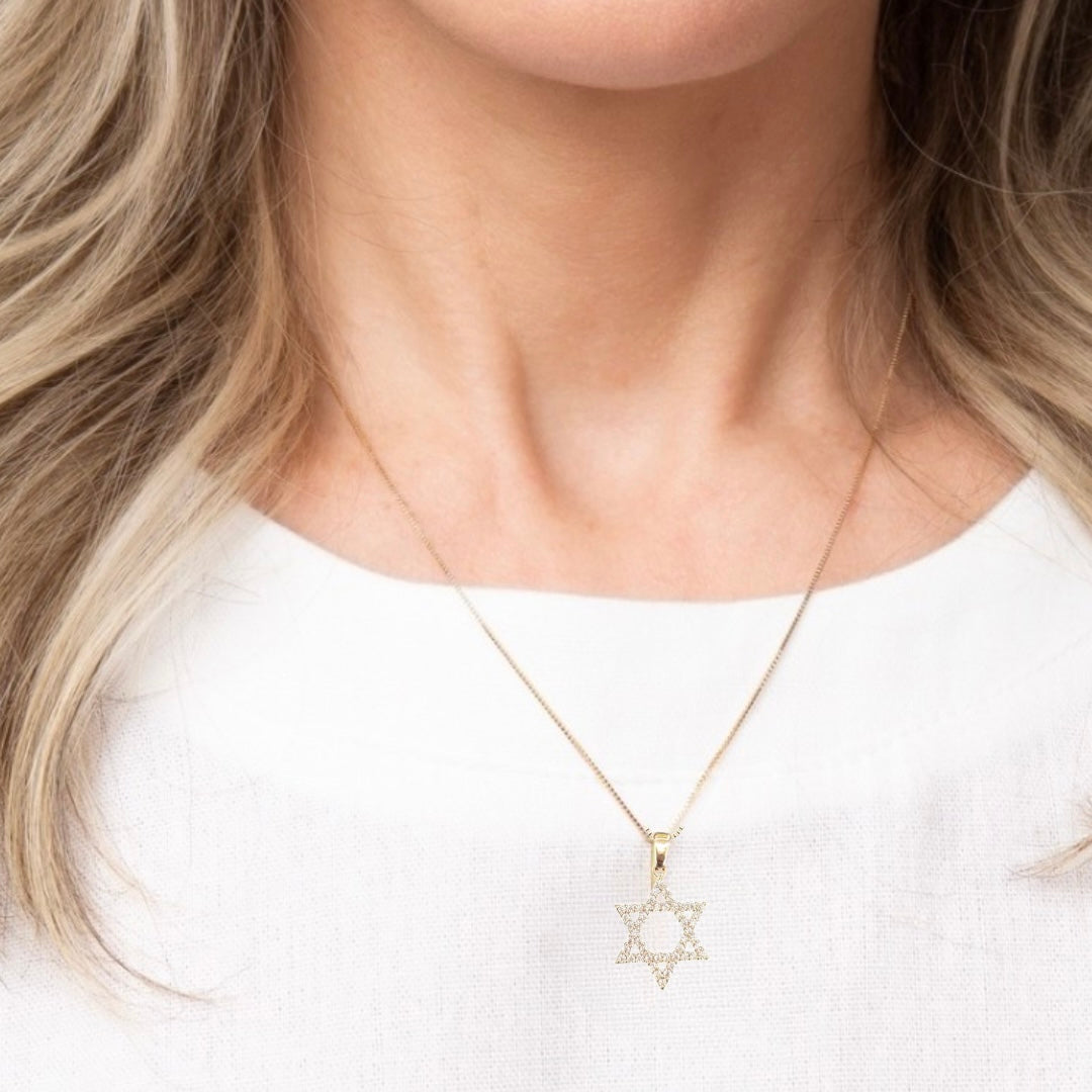 Colar Estrela de Davi