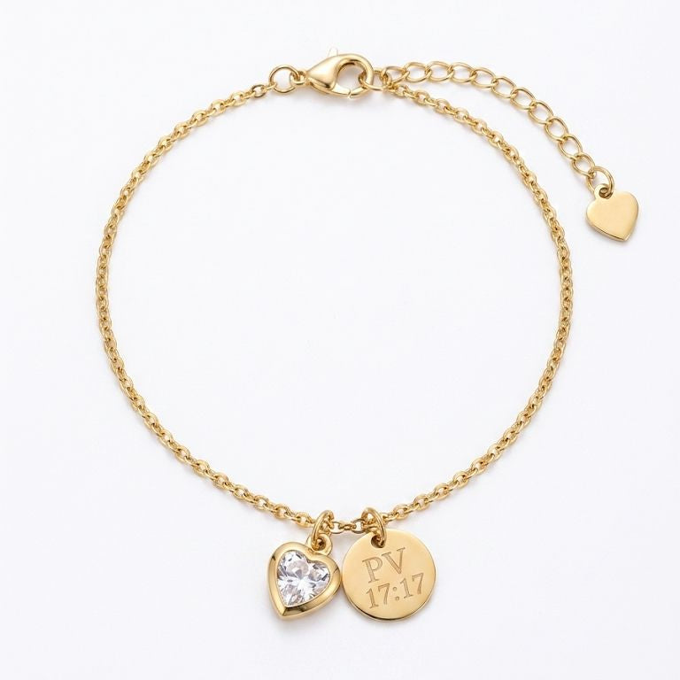 Pulseira Amiga - Pv.17:17
