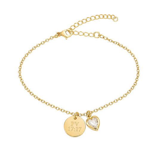 Pulseira Amiga - Pv.17:17