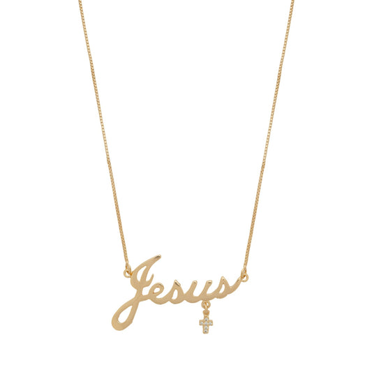 Colar Jesus Cruz