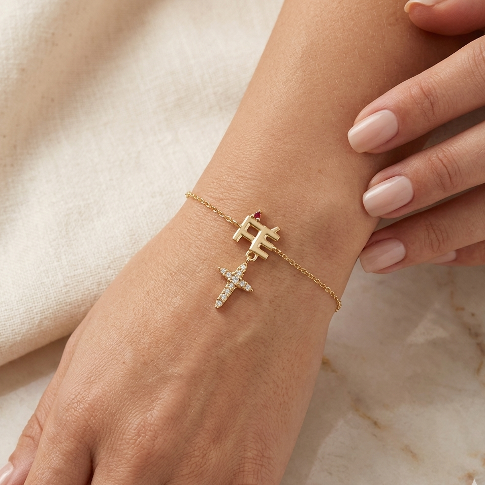 Pulseira Fé Cruz
