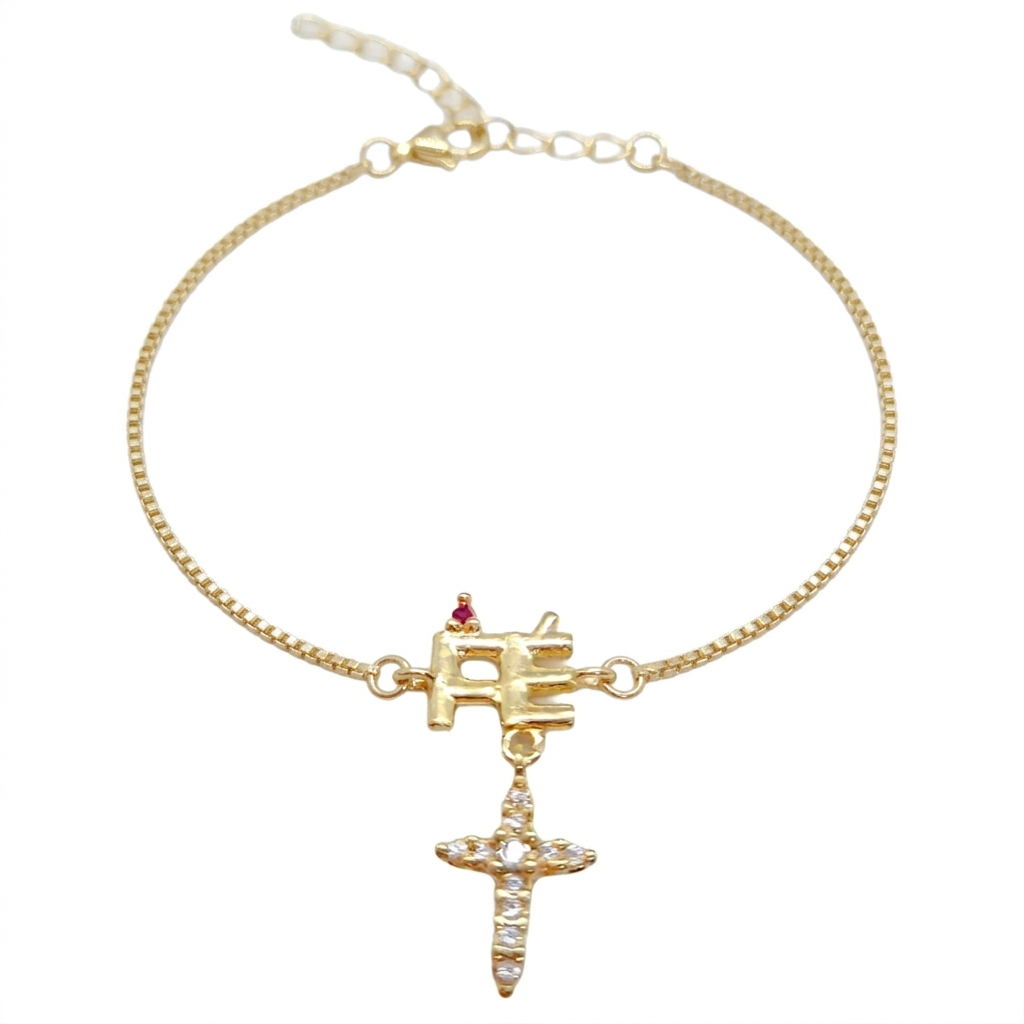 Pulseira Fé Cruz