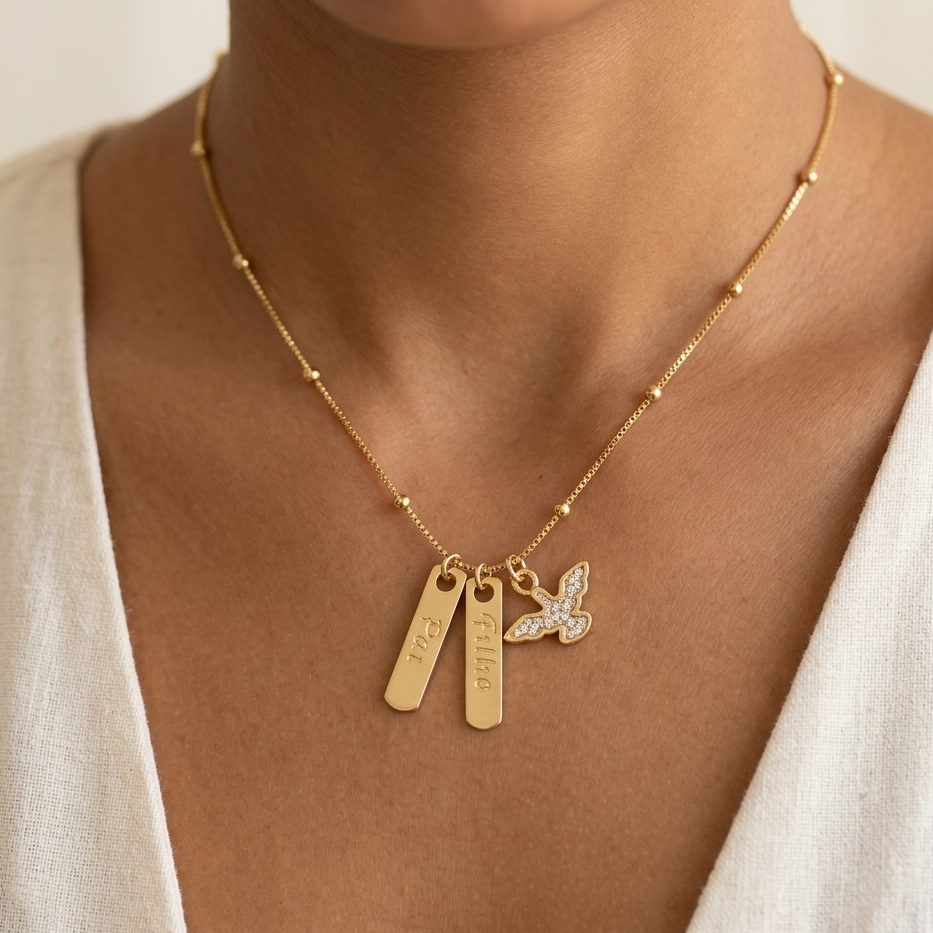 Colar Pai Filho Espírito Santo