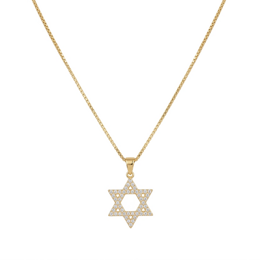Colar Estrela de Davi